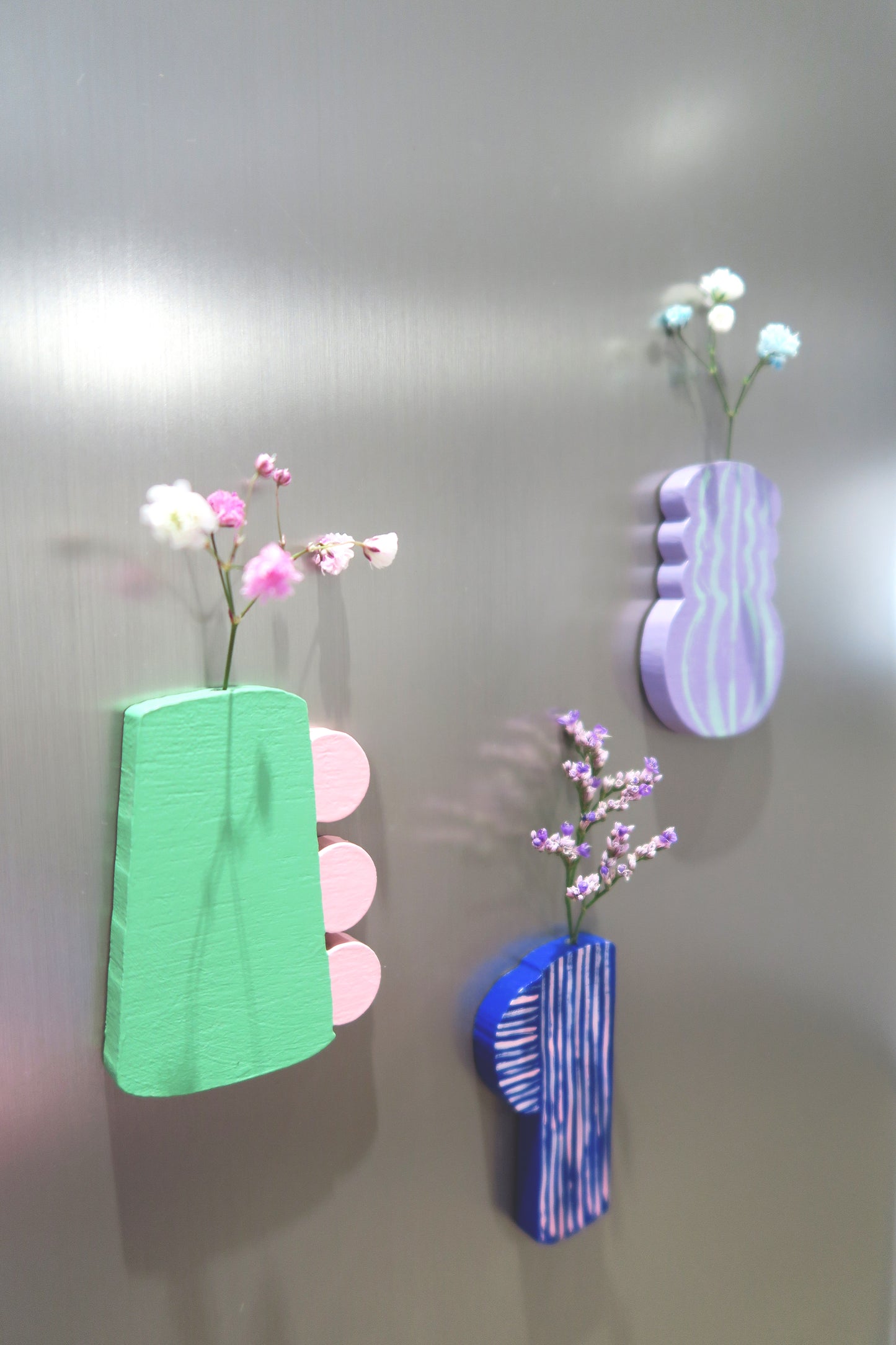 Imán de madera Fox in the Snow