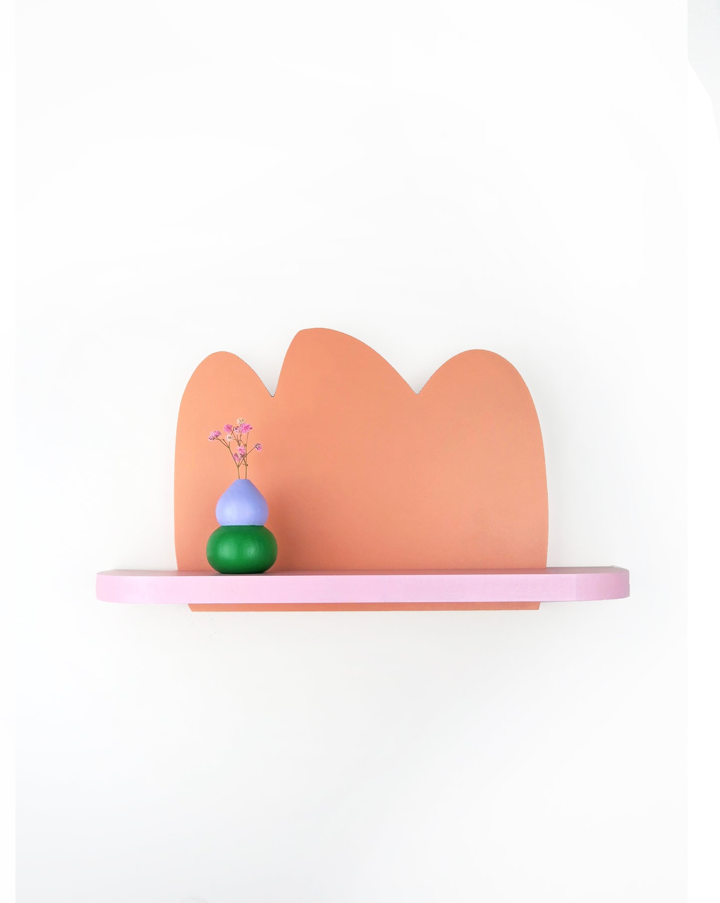 Mini Cumulus Naranja + Rosa