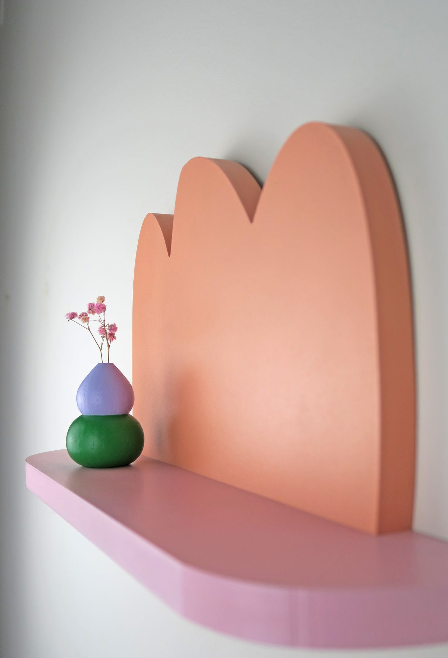 Mini Cumulus Naranja + Rosa
