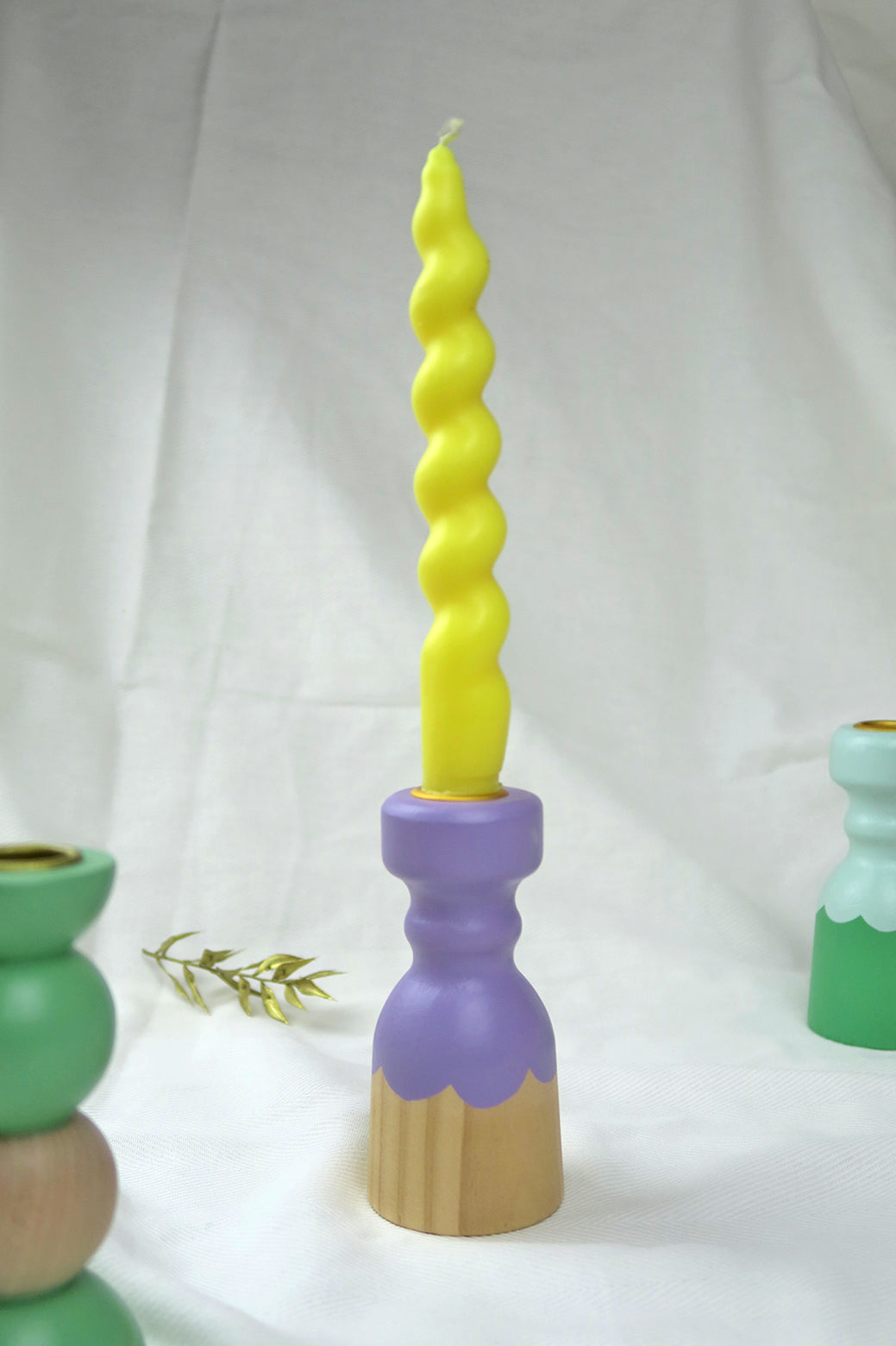 Candelero madera Classic 02