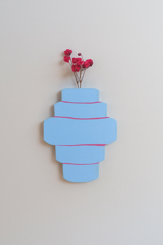 Imán de madera Like Dylan in the Movies azul